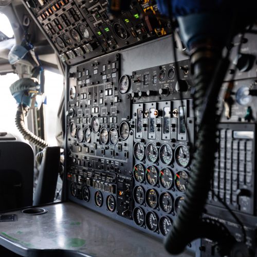 AWACS orlaivis  © E. Ovčarenko / BNS nuotr.