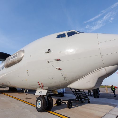 AWACS orlaivis  © E. Ovčarenko / BNS nuotr.