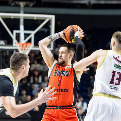 LKL rungtynės: Vilniaus „Rytas“ - Panevėžio „7bet-Lietkabelis“  © P. Peleckio / BNS nuotr.