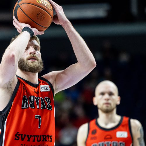 LKL rungtynės: Vilniaus „Rytas“ - Panevėžio „7bet-Lietkabelis“  © P. Peleckio / BNS nuotr.