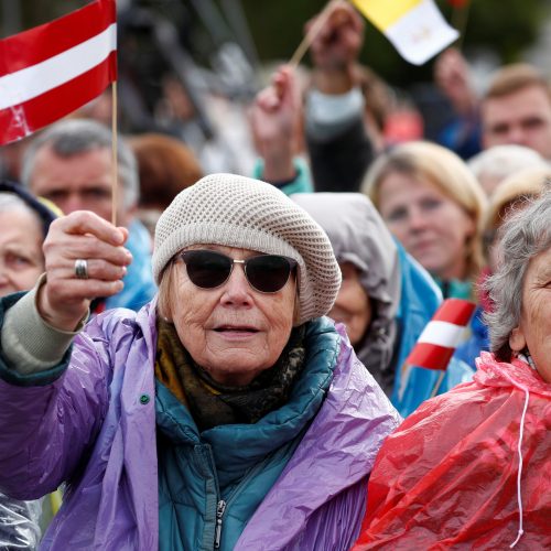 Popiežiaus vizitas Latvijoje  © Scanpix nuotr.