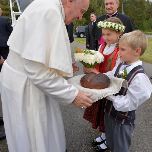 Popiežiaus vizitas Latvijoje  © Scanpix nuotr.