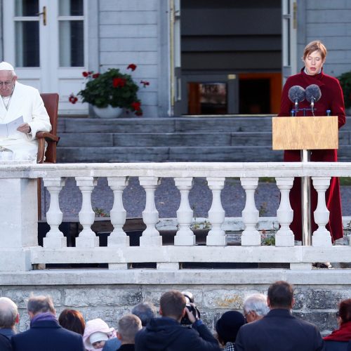 Popiežiaus vizitas Estijoje  © Scanpix nuotr.