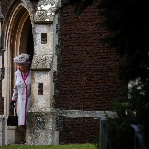 Britų karališkoji šeima švenčia Kalėdas  © Scanpix nuotr.