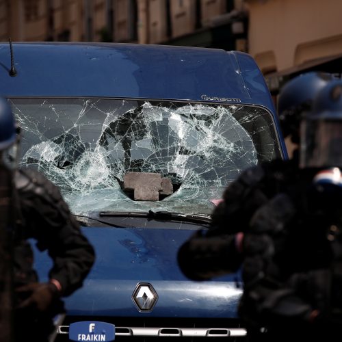 Gegužės 1-osios demonstracijos pasaulyje  © Skaitytojų nuotr.