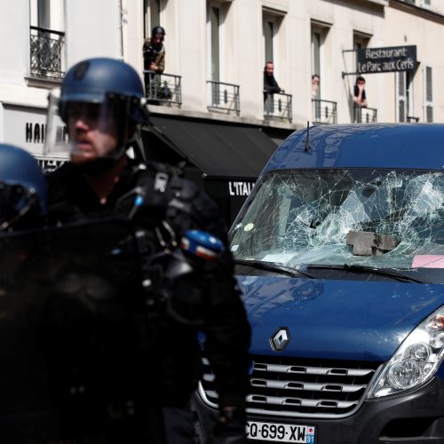 Gegužės 1-osios demonstracijos pasaulyje  © Skaitytojų nuotr.