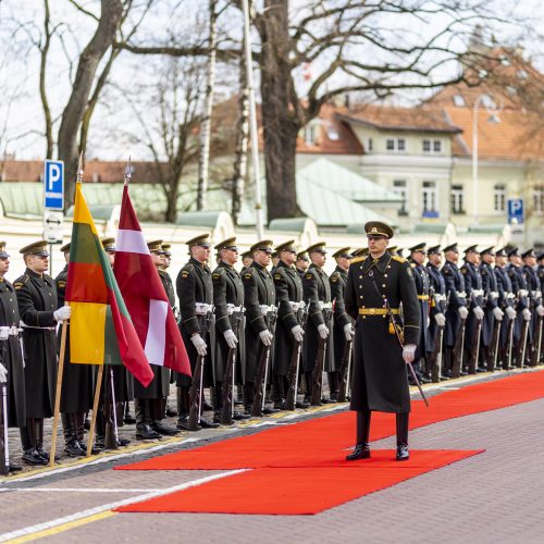 Krašto apsaugos ministerija pristatė Lietuvoje vystomus karinės infrastruktūros objektus  © P. Peleckio / BNS nuotr.