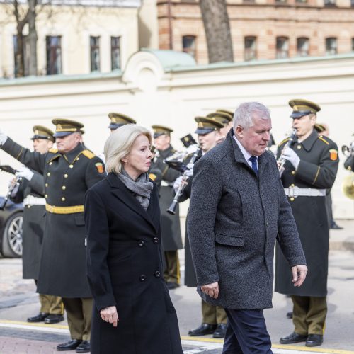 Krašto apsaugos ministerija pristatė Lietuvoje vystomus karinės infrastruktūros objektus  © P. Peleckio / BNS nuotr.