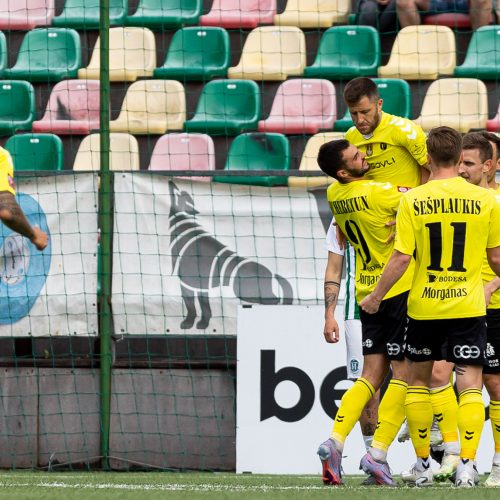 A lyga: Vilniaus „Žalgiris“ - FA „Šiauliai“  © Ž. Gedvilos / BNS nuotr.