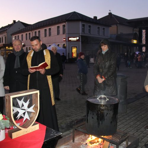 Druskininkuose – lazerio skraiste papuoštos eglės debiutas  © Druskininkų savivaldybės 