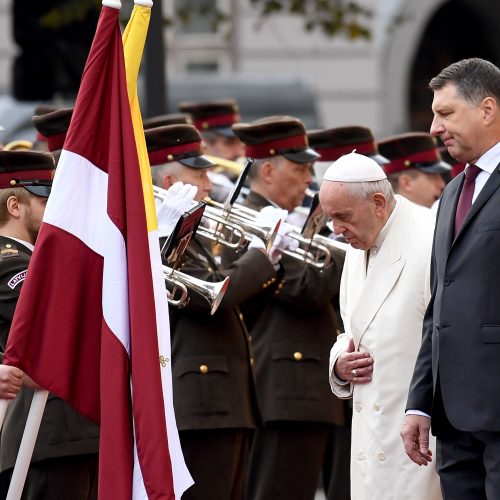 Popiežiaus vizitas Latvijoje  © Scanpix nuotr.