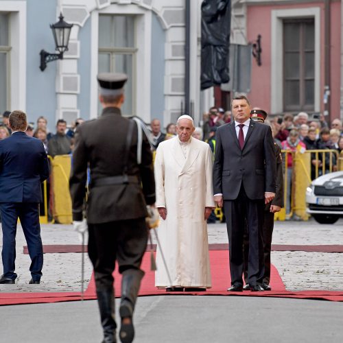 Popiežiaus vizitas Latvijoje  © Scanpix nuotr.