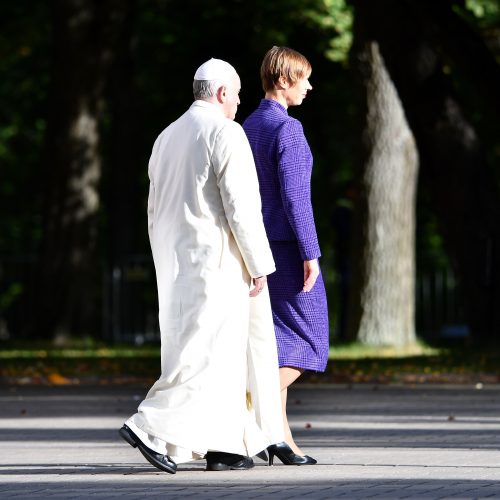 Popiežiaus vizitas Estijoje  © Scanpix nuotr.