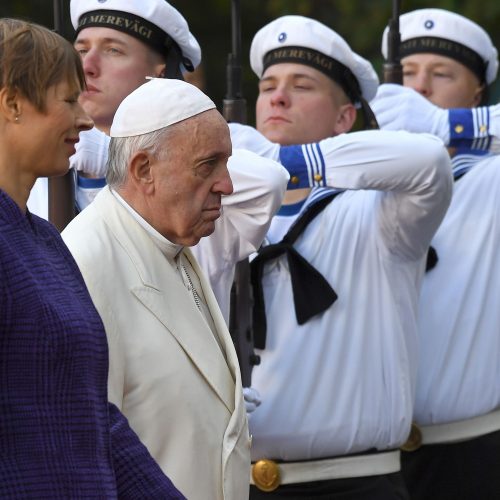 Popiežiaus vizitas Estijoje  © Scanpix nuotr.