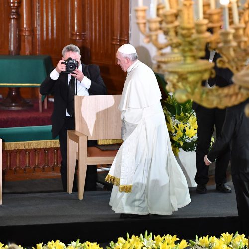 Popiežiaus vizitas Estijoje  © Scanpix nuotr.