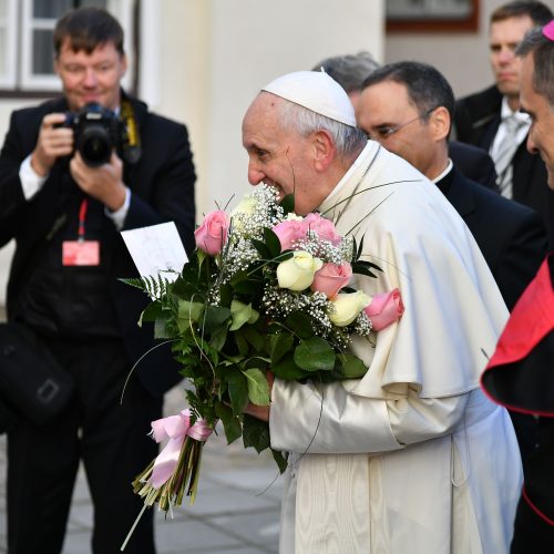 Popiežiaus vizitas Estijoje  © Scanpix nuotr.