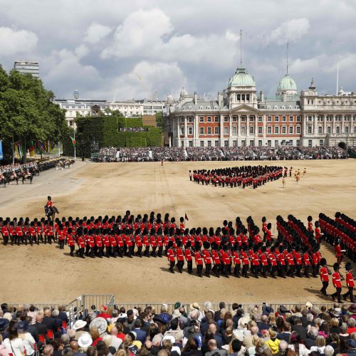 Karalienės Elizabeth II oficialusis gimtadienis  © Scanpix nuotr.