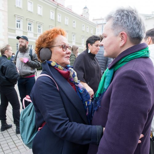 Renginys „Mamos už mamas! Palaikymo valanda Rasai Račienei“  © Butauto Barausko nuotr.