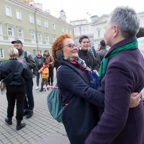 Renginys „Mamos už mamas! Palaikymo valanda Rasai Račienei“  © Butauto Barausko nuotr.