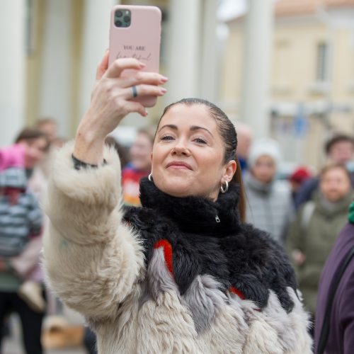 Renginys „Mamos už mamas! Palaikymo valanda Rasai Račienei“  © Butauto Barausko nuotr.