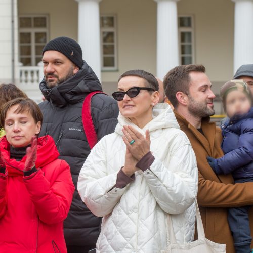 Renginys „Mamos už mamas! Palaikymo valanda Rasai Račienei“  © Butauto Barausko nuotr.