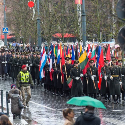 Tūkstančiai žmonių Vilniuje dalyvavo šventinėse eitynėse  © Butauto Barausko nuotr.