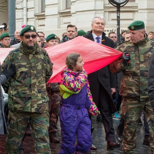 Tūkstančiai žmonių Vilniuje dalyvavo šventinėse eitynėse  © Butauto Barausko nuotr.