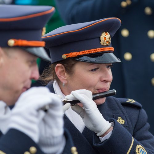 Prie Vilniaus arkikatedros – jungtinis Baltijos šalių orkestras  © Butauto Barausko nuotr.