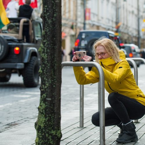 Keli šimtai žmonių žygiavo tautininkų eitynėse Vilniuje  © Butauto Barausko nuotr.