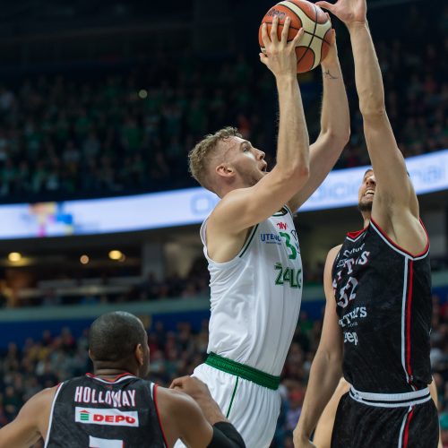 Vilniuje dominavęs „Žalgiris“ tapo vienvaldžiu LKL lyderiu  © Butauto Barausko nuotr.