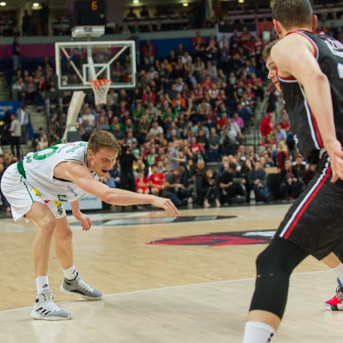 Vilniuje dominavęs „Žalgiris“ tapo vienvaldžiu LKL lyderiu  © Butauto Barausko nuotr.