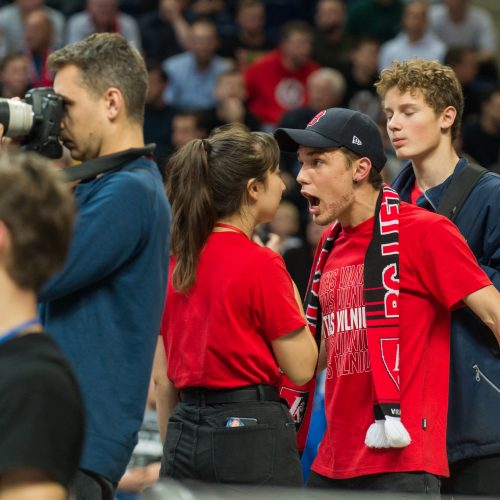 Vilniuje dominavęs „Žalgiris“ tapo vienvaldžiu LKL lyderiu  © Butauto Barausko nuotr.