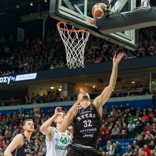 Vilniuje dominavęs „Žalgiris“ tapo vienvaldžiu LKL lyderiu  © Butauto Barausko nuotr.