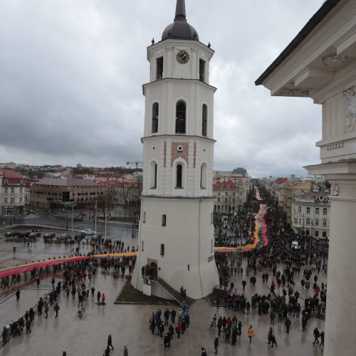 Tūkstančiai žmonių Vilniuje dalyvavo šventinėse eitynėse  © Butauto Barausko nuotr.