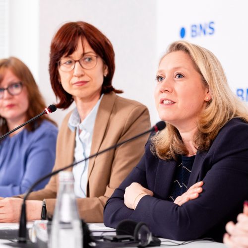 Spaudos konferencija apie artėjančius EP rinkimus  © L. Balandžio / BNS nuotr.