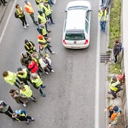 Streikas Prancūzijoje  © Scanpix nuotr.