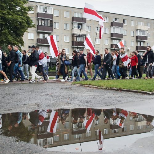 Minske – „Naujosios Baltarusijos eitynės“   © Scanpix, EPA-ELTA nuotr.