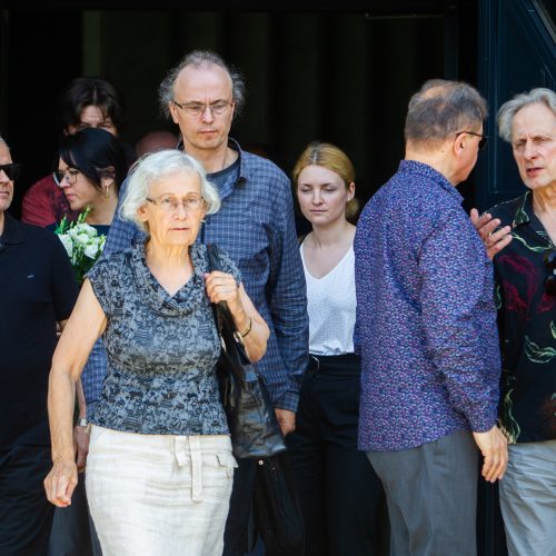 Saksofonininko R. Brazaičio laidotuvės  © I. Gelūno / Fotobanko nuotr.