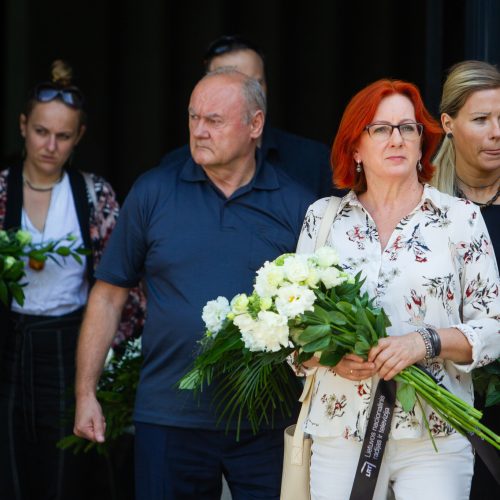 Saksofonininko R. Brazaičio laidotuvės  © I. Gelūno / Fotobanko nuotr.