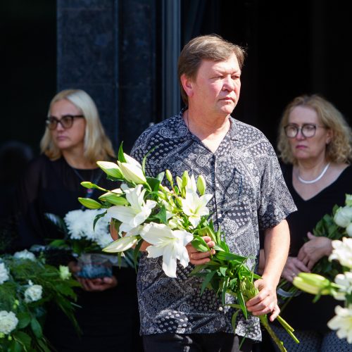 Saksofonininko R. Brazaičio laidotuvės  © I. Gelūno / Fotobanko nuotr.