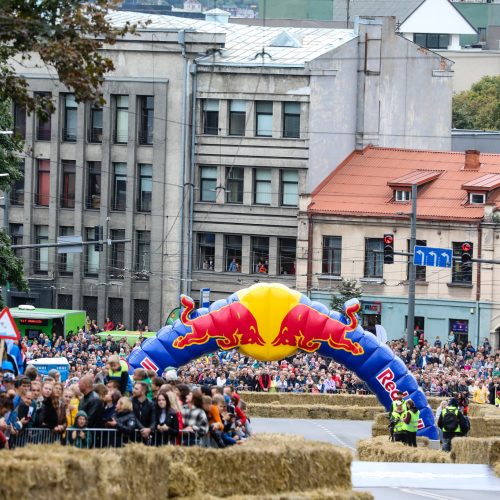 „Red Bull muilinių lenktynės“ Kaune  © Laimio Steponavičiaus ir T. Biliūno / Fotobanko nuotr.