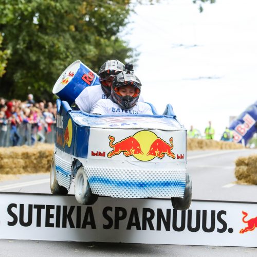 „Red Bull muilinių lenktynės“ Kaune  © Laimio Steponavičiaus ir T. Biliūno / Fotobanko nuotr.