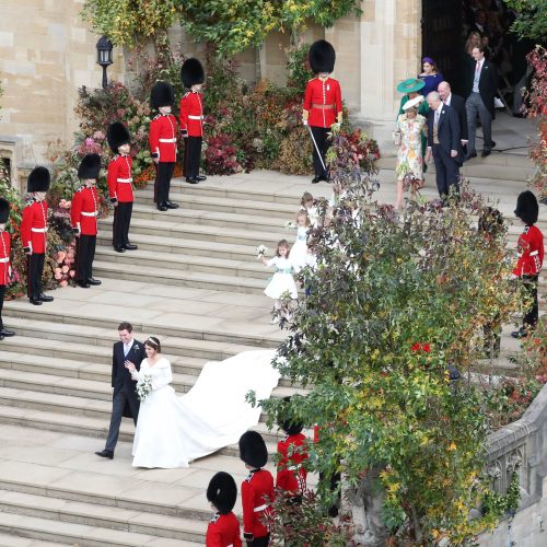 Didžiosios Britanijos princesės Eugenie vestuvės  © Scanpix nuotr.