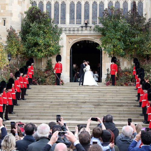 Didžiosios Britanijos princesės Eugenie vestuvės  © Scanpix nuotr.