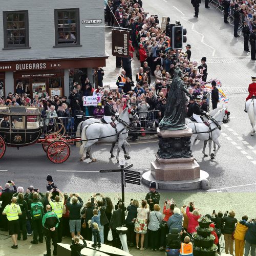 Didžiosios Britanijos princesės Eugenie vestuvės  © Scanpix nuotr.