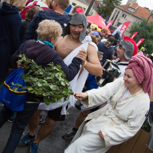 „Red Bull muilinių lenktynės“ Kaune  © Laimio Steponavičiaus ir T. Biliūno / Fotobanko nuotr.