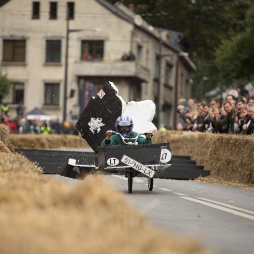 „Red Bull muilinių lenktynės“ Kaune  © Laimio Steponavičiaus ir T. Biliūno / Fotobanko nuotr.