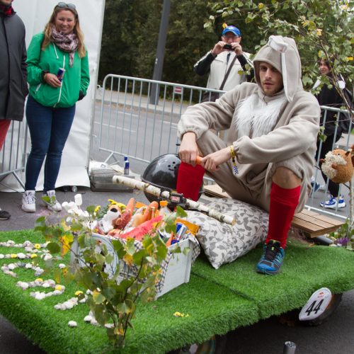 „Red Bull muilinių lenktynės“ Kaune  © Laimio Steponavičiaus ir T. Biliūno / Fotobanko nuotr.