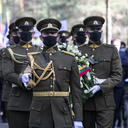 Genocido aukų pagerbimas Panerių memoriale  © P. Peleckio / Fotobanko nuotr.