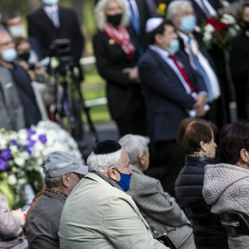 Genocido aukų pagerbimas Panerių memoriale  © P. Peleckio / Fotobanko nuotr.